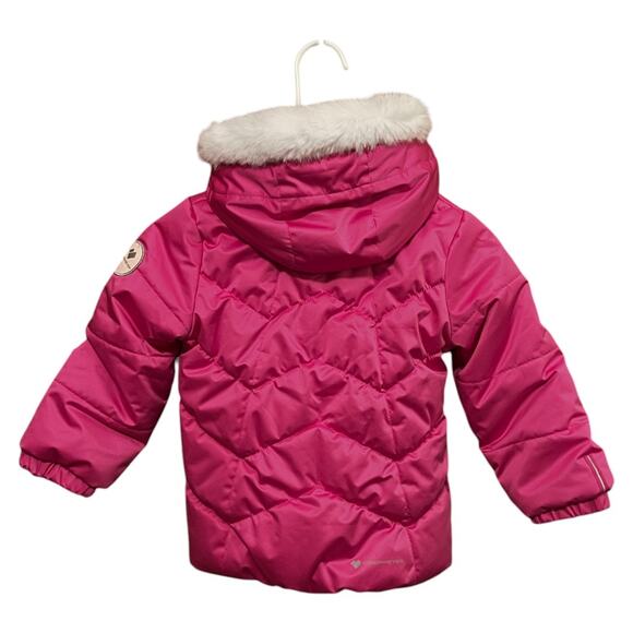 Obermeyer Roselet I-Grow Girls Snow Jacket Pink Size 4 - Picture 3 of 9